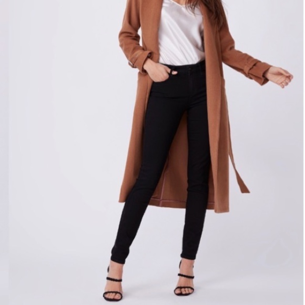 Paige Verdugo Ultra Skinny Black Jeans